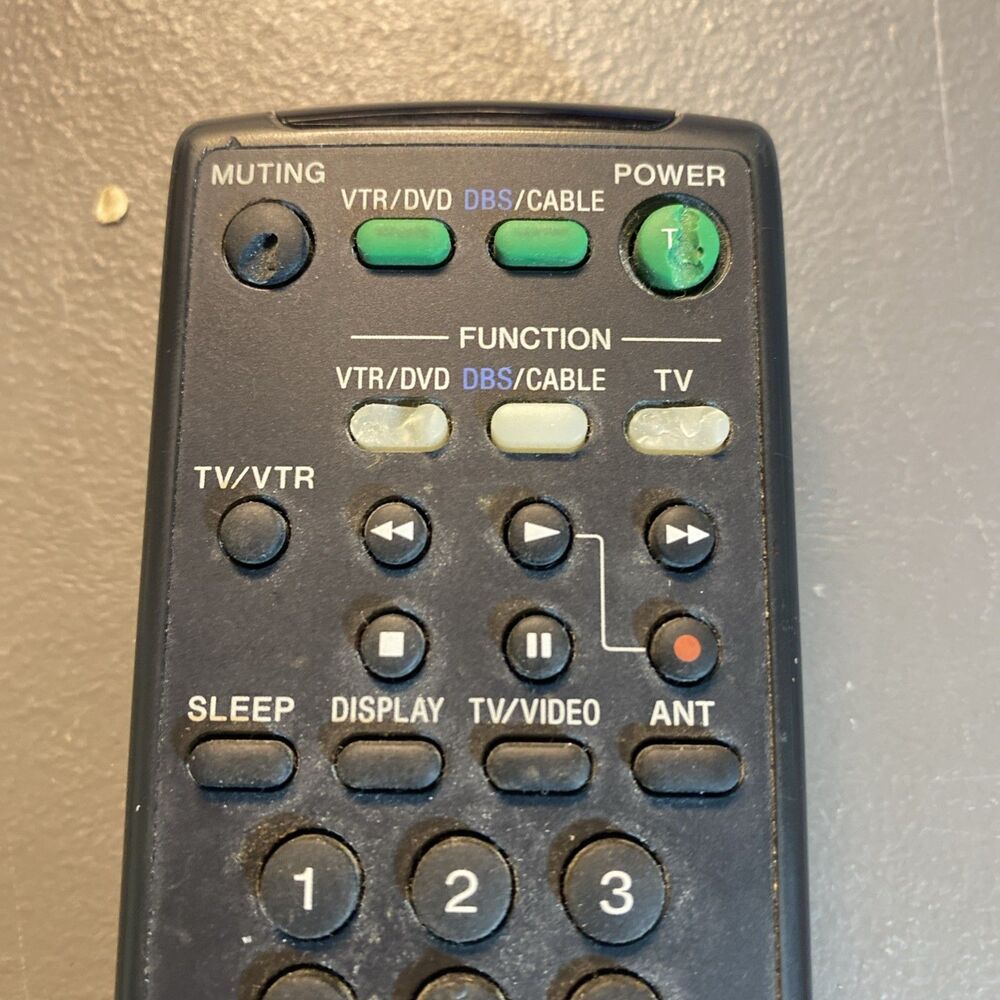 Original Sony RM-Y165 OEM TV Remote Control - Picture 4 of 6